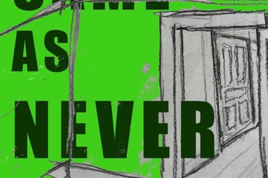 SAME AS NEVER graphic with title